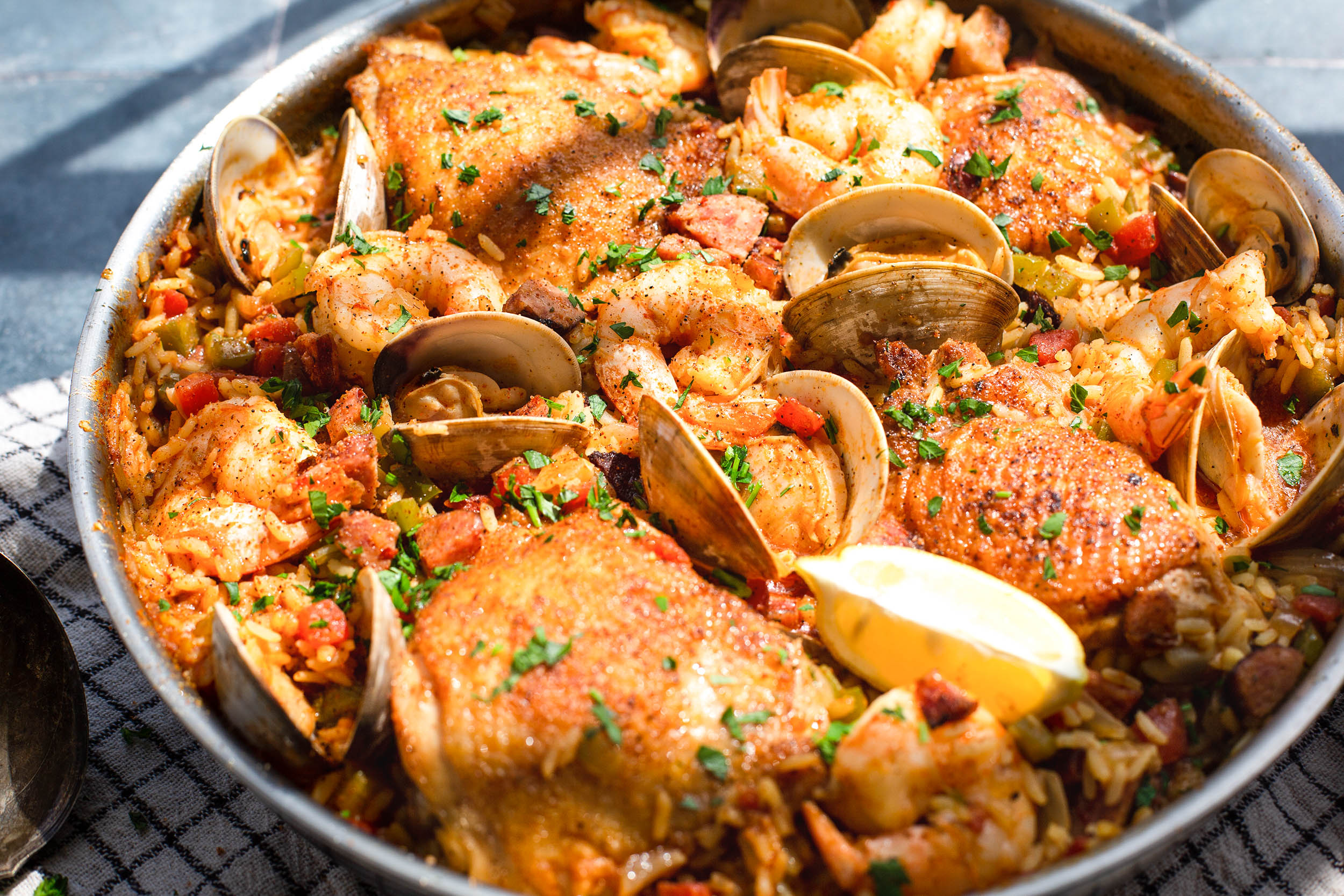 Easy Cajun Paella