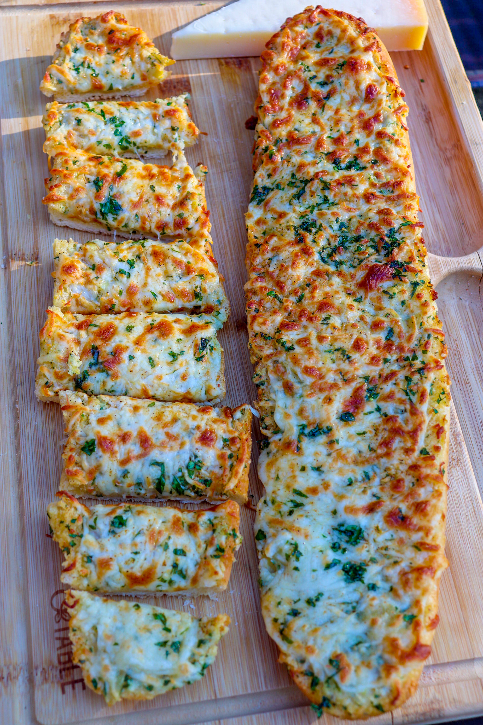 Seafood Boil Garlic Bread