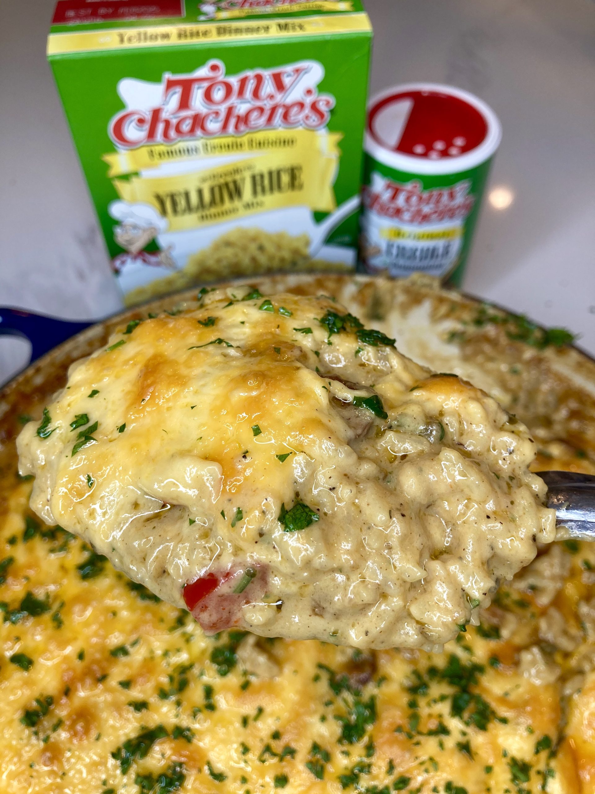 Cheesy Chicken and Rice Casserole