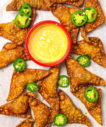 Chili Beef Wontons