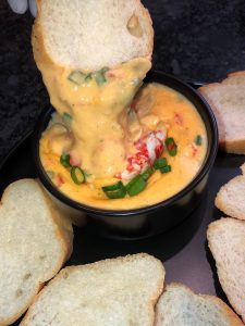 Crawfish Fondue Dip