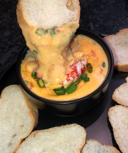 Crawfish Fondue Dip