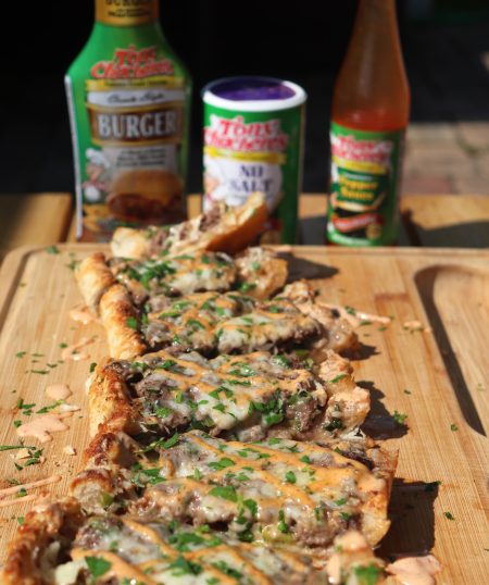 Cheeseburger Stuffed French Bread