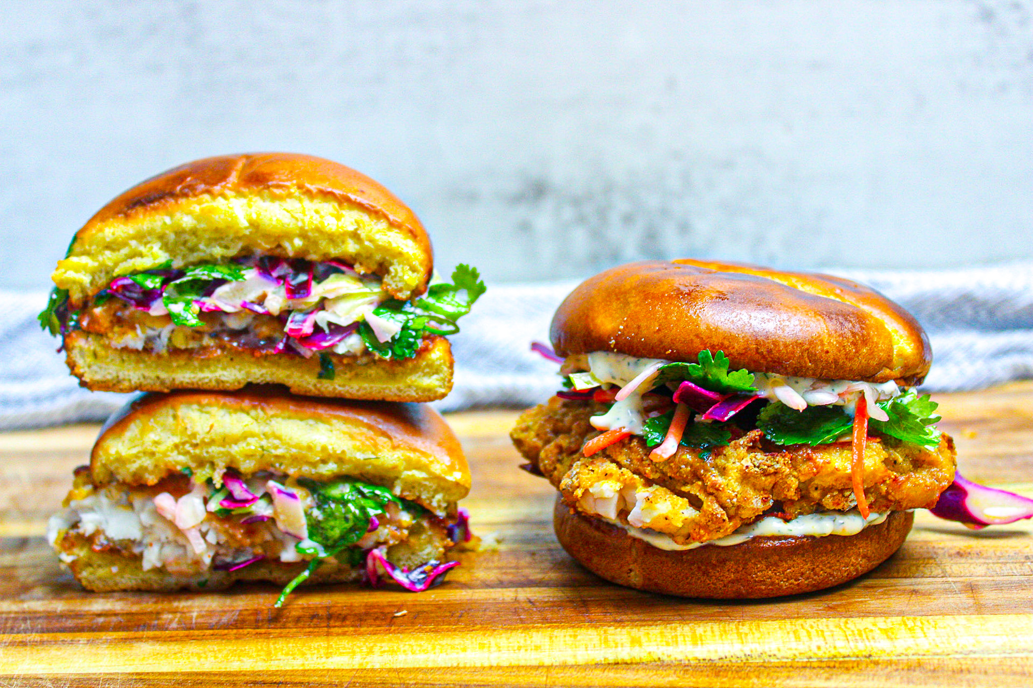 Air Fried Catfish Sandwich