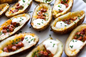 Cajun Grilled Andouille Potato Skins by My Diary of Us