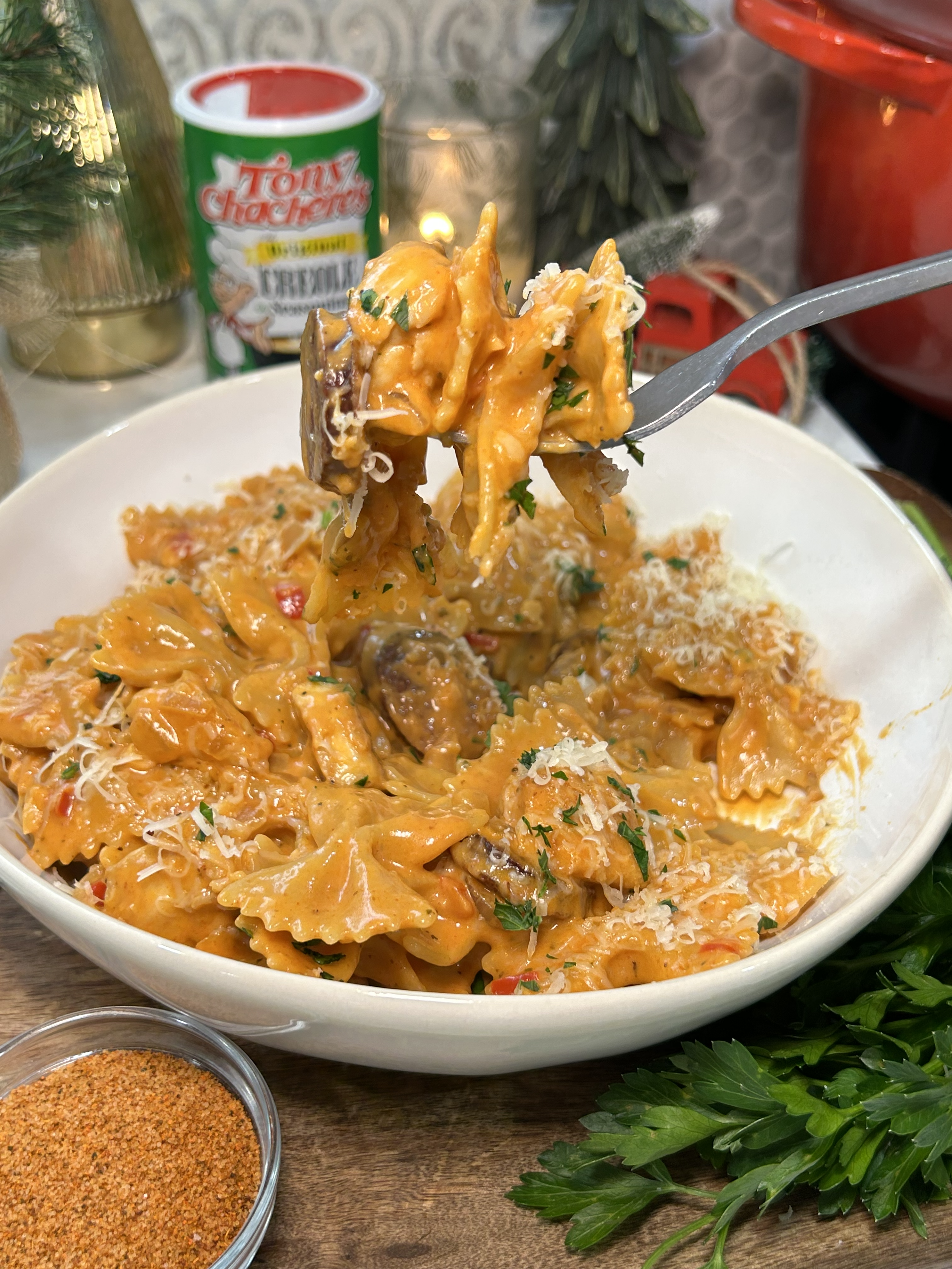 One-Pan Creamy Cajun Pasta