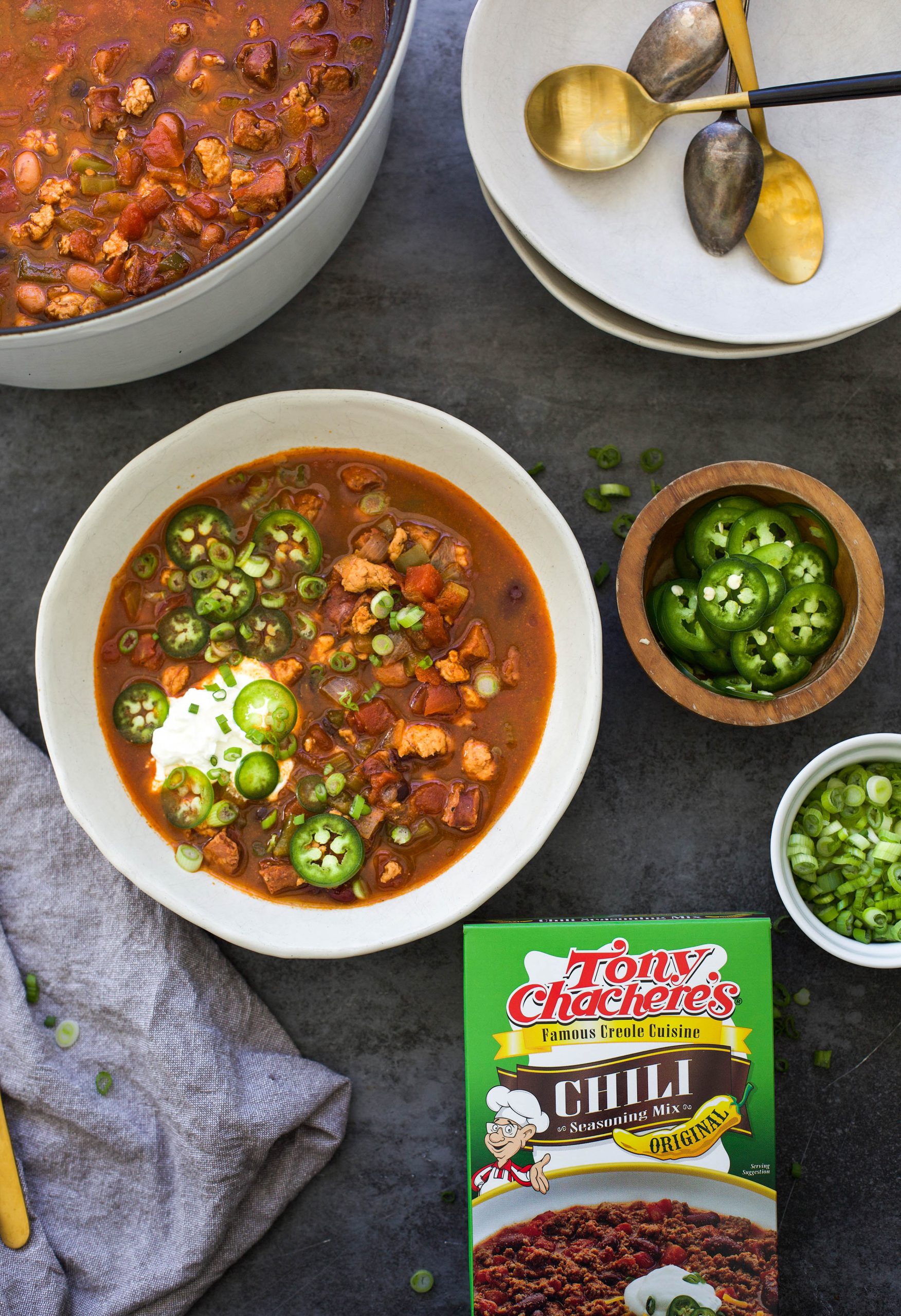 Cajun Chicken and Andouille Chili