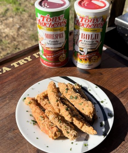 Buttery Cajun Fried Crab Sticks