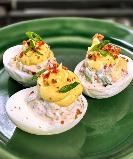 Shrimp Deviled Eggs
