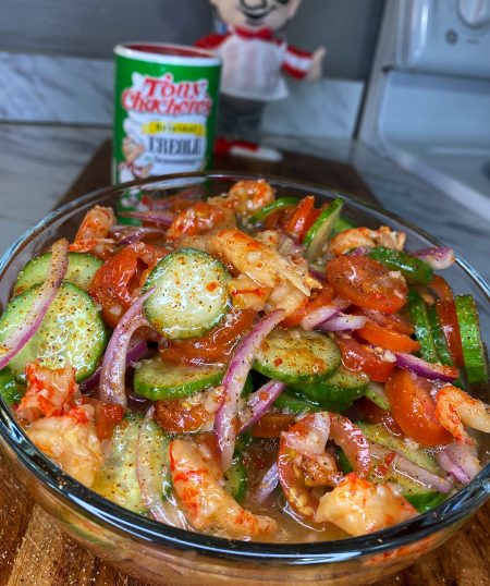 Crawfish Cucumber Salad