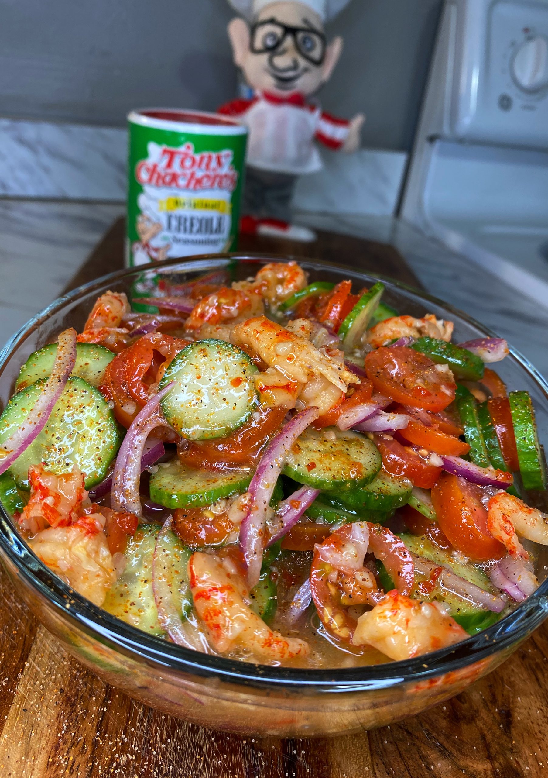 Crawfish Cucumber Salad