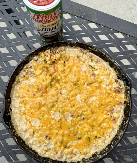 Creamy Cajun Corn Dip