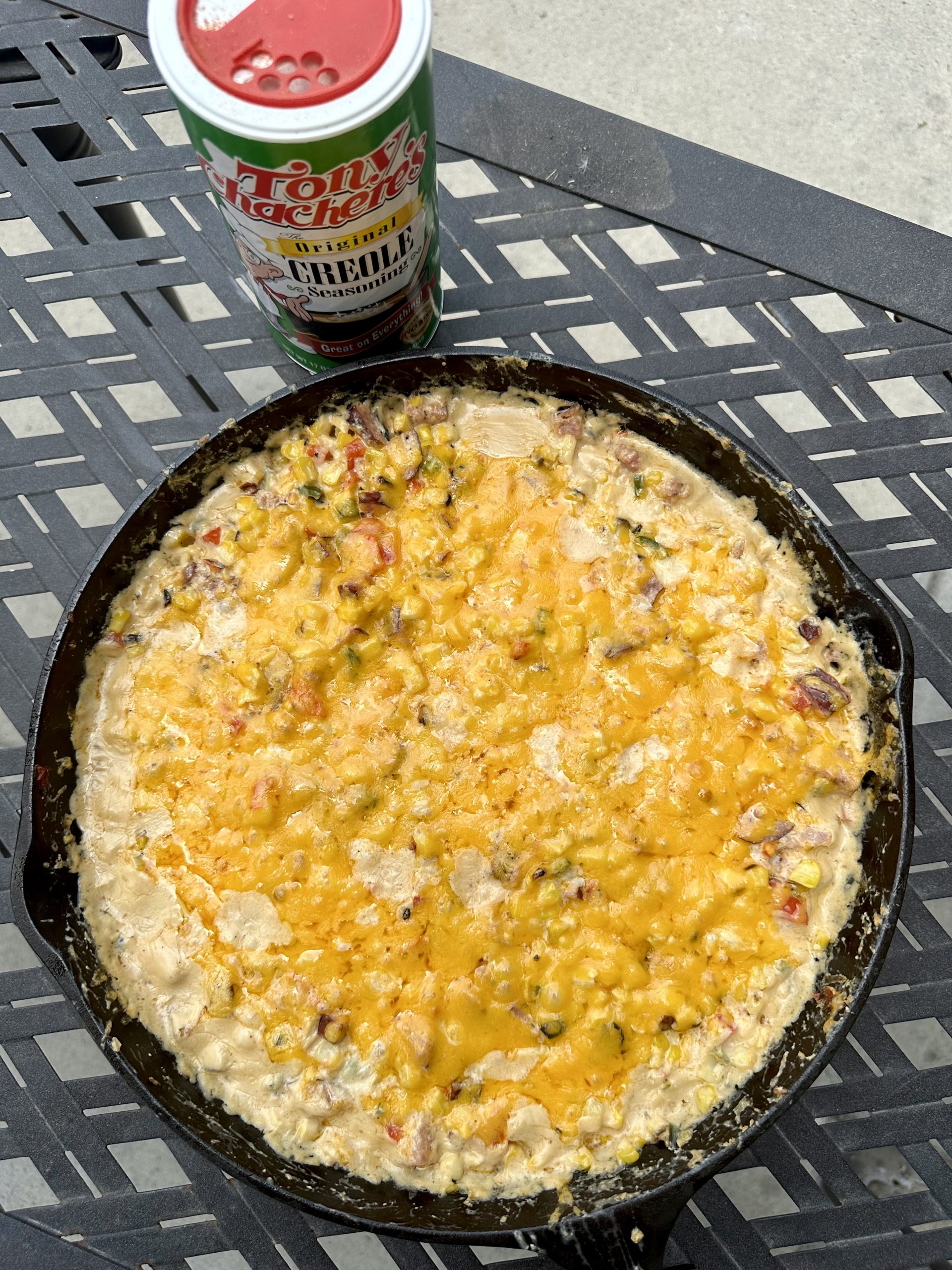 Creamy Cajun Corn Dip