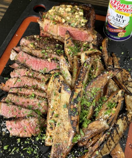 Cajun Steak and Crispy Potatoes