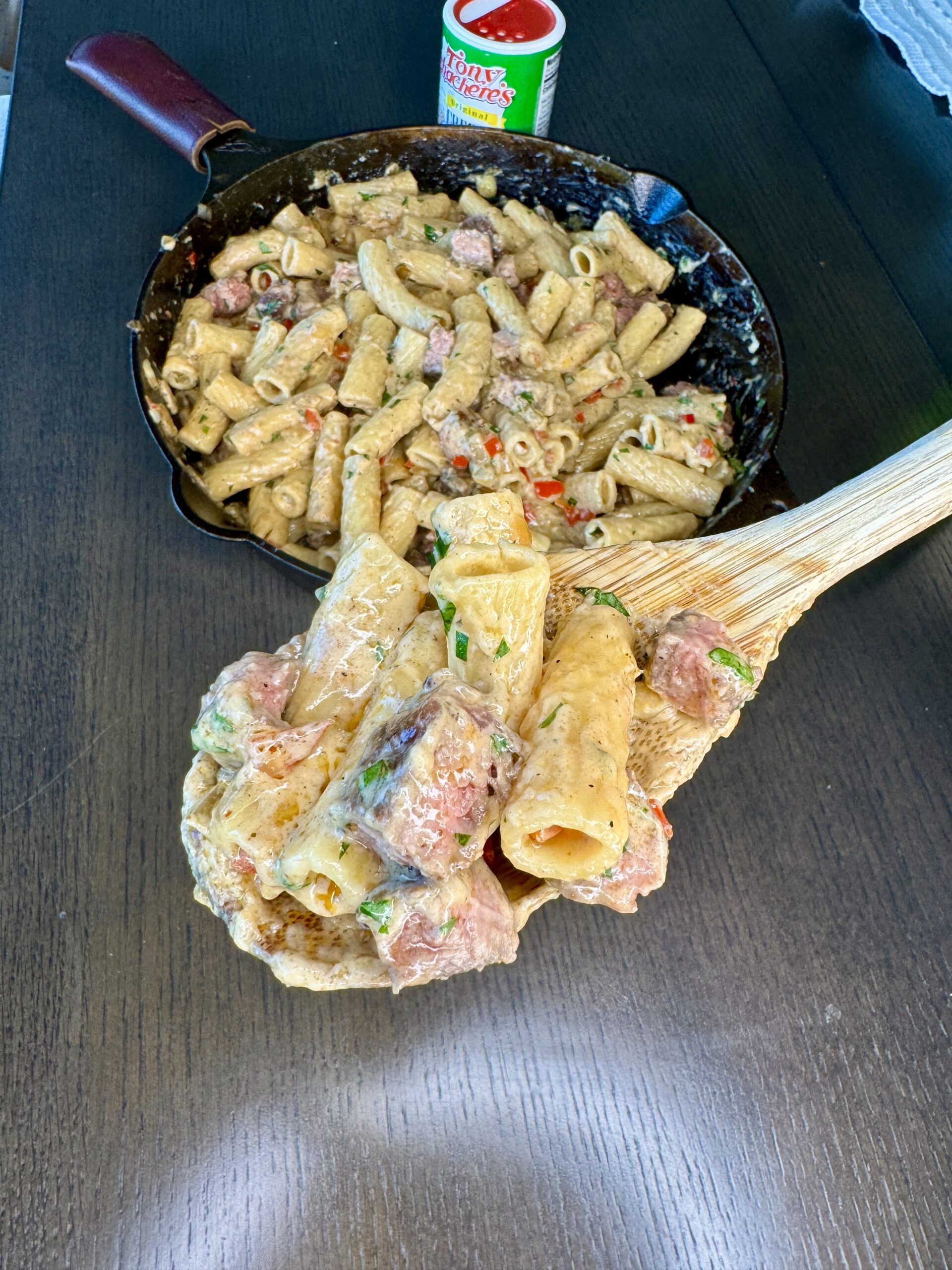 Cajun Steak and Pasta