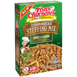 Tony Chachere's cornbread stuffing - spice and herbs