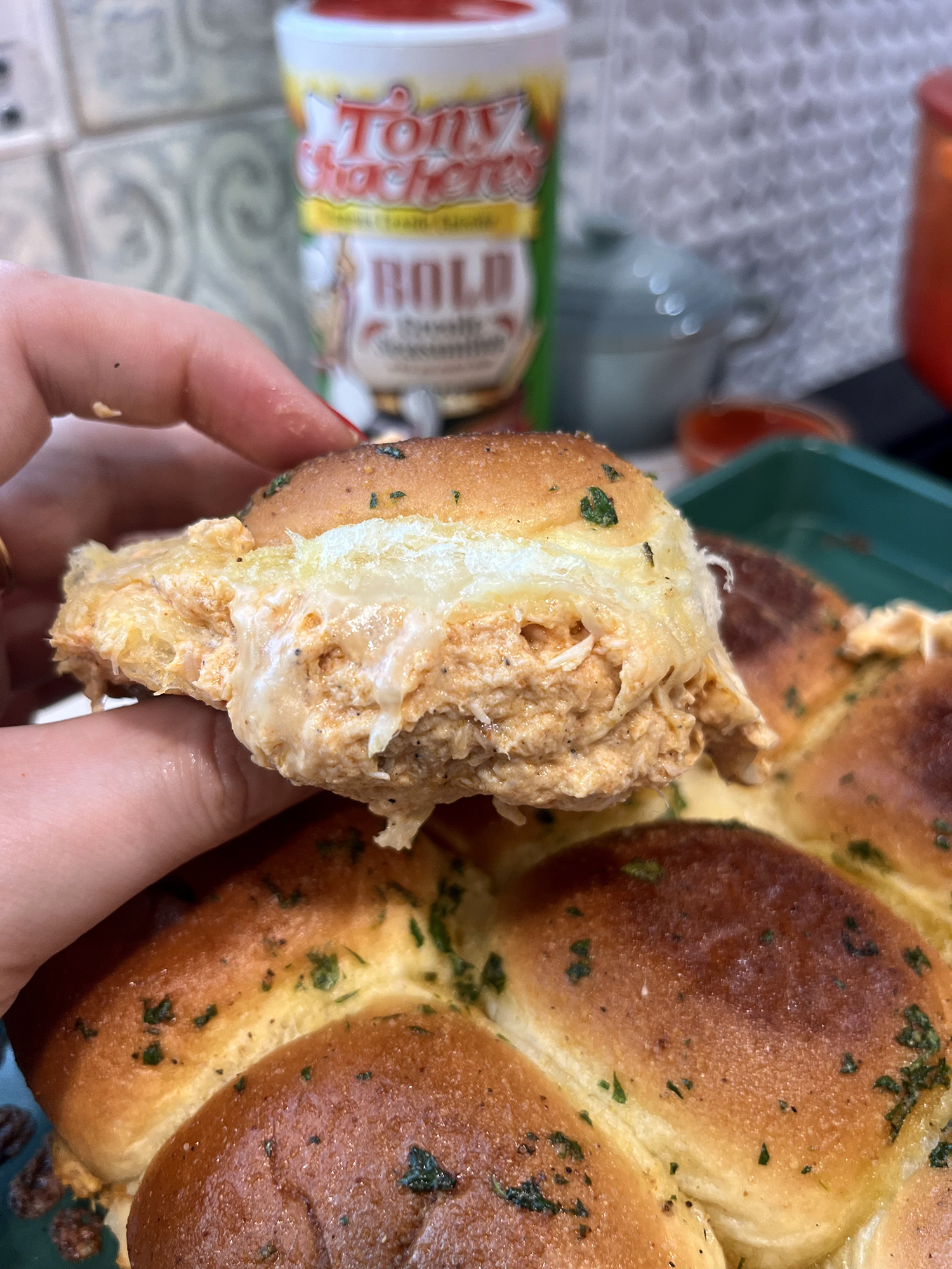 Buffalo Chicken Sliders