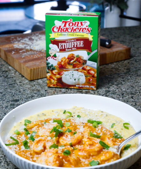 Shrimp and Polenta