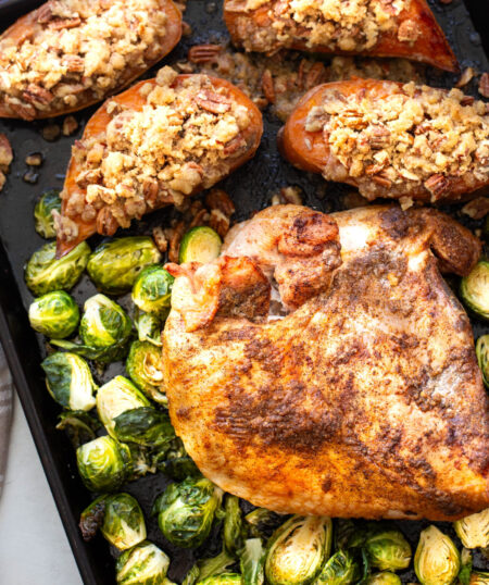 Sheet Pan Thanksgiving Dinner