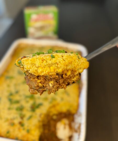 Chili Cornbread Casserole