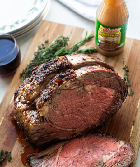 Smoked Standing Rib Roast