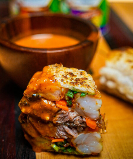 Crispy Surf & Turf Dumplings