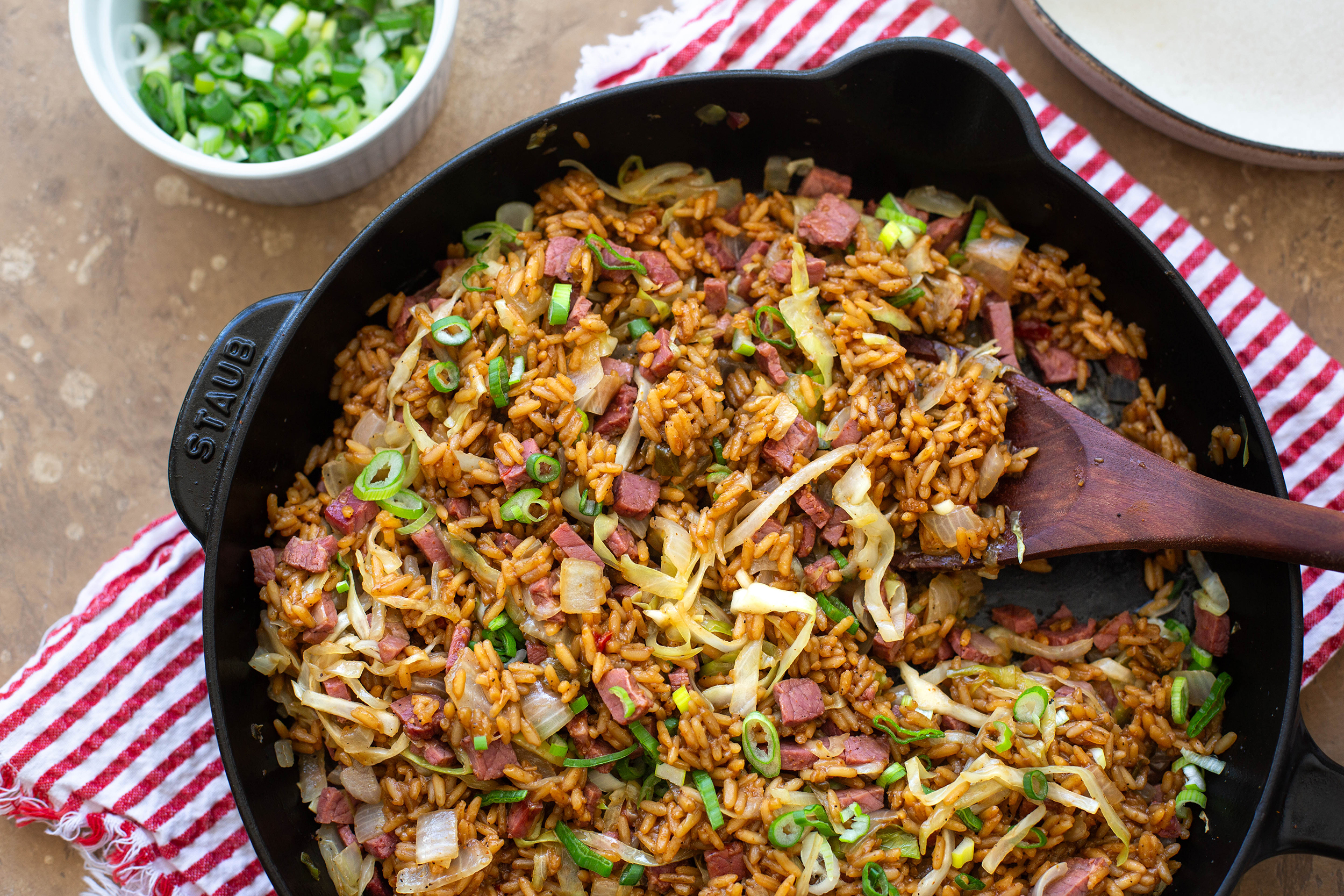 Corned Beef Dirty Rice