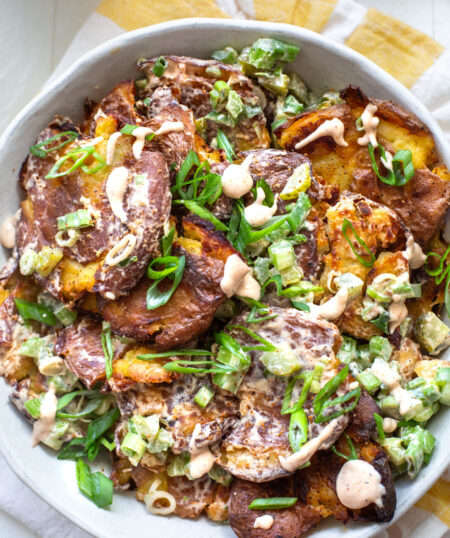 Smashed Potato Salad