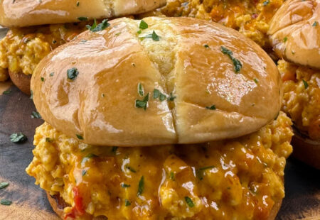 Creamy Cajun Chicken Sloppy Joes