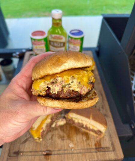 Jalapeno Poppers Cheese Burgers
