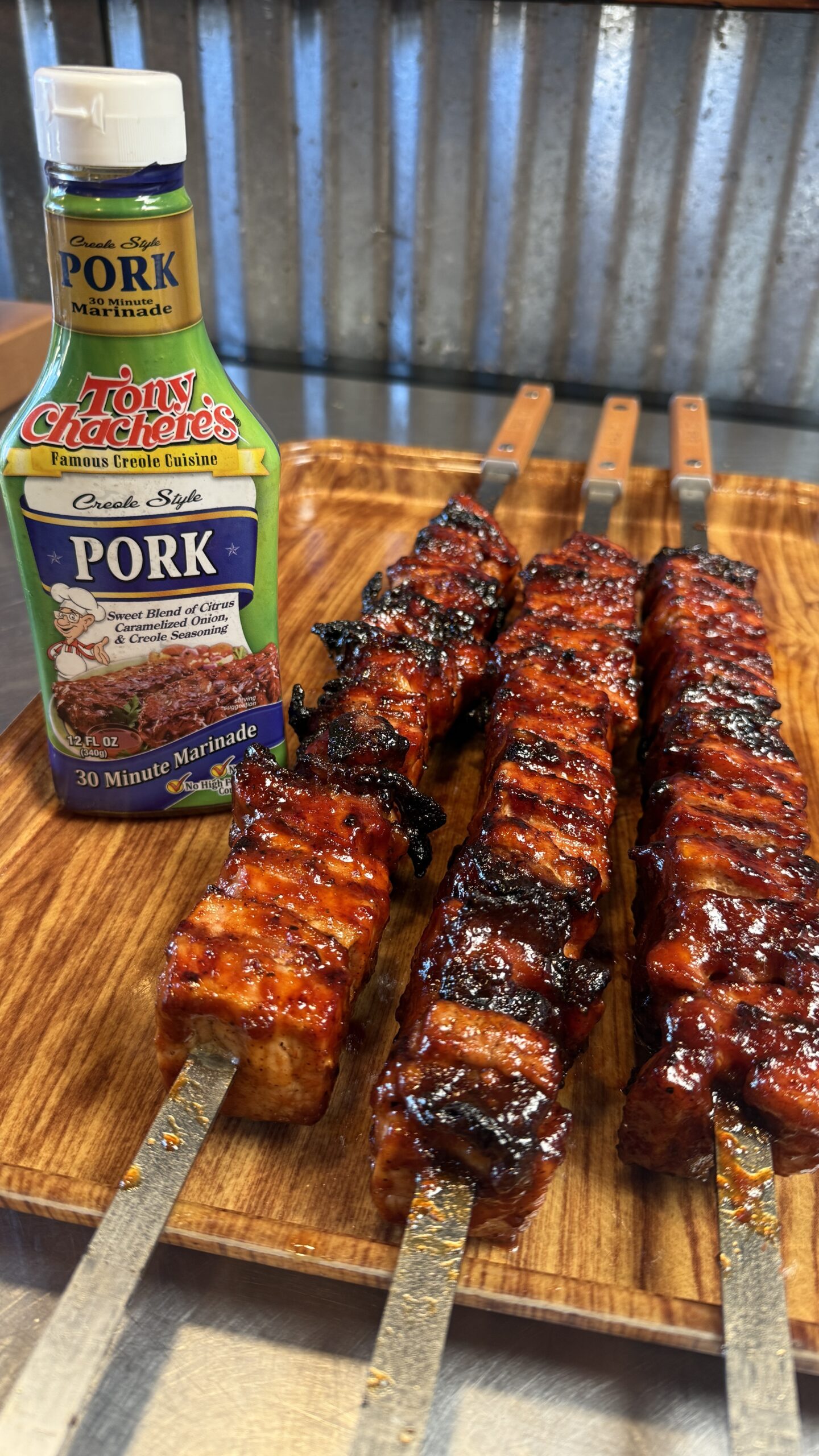 Grilled Pork Skewers