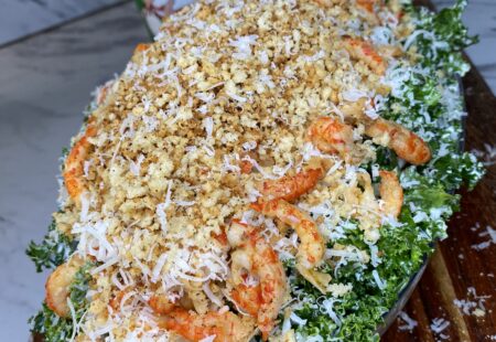 Crawfish Caesar Salad