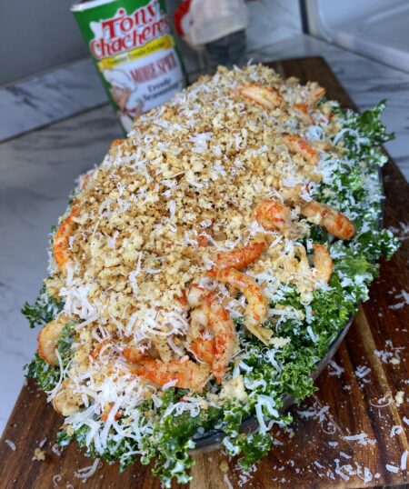 Crawfish Caesar Salad