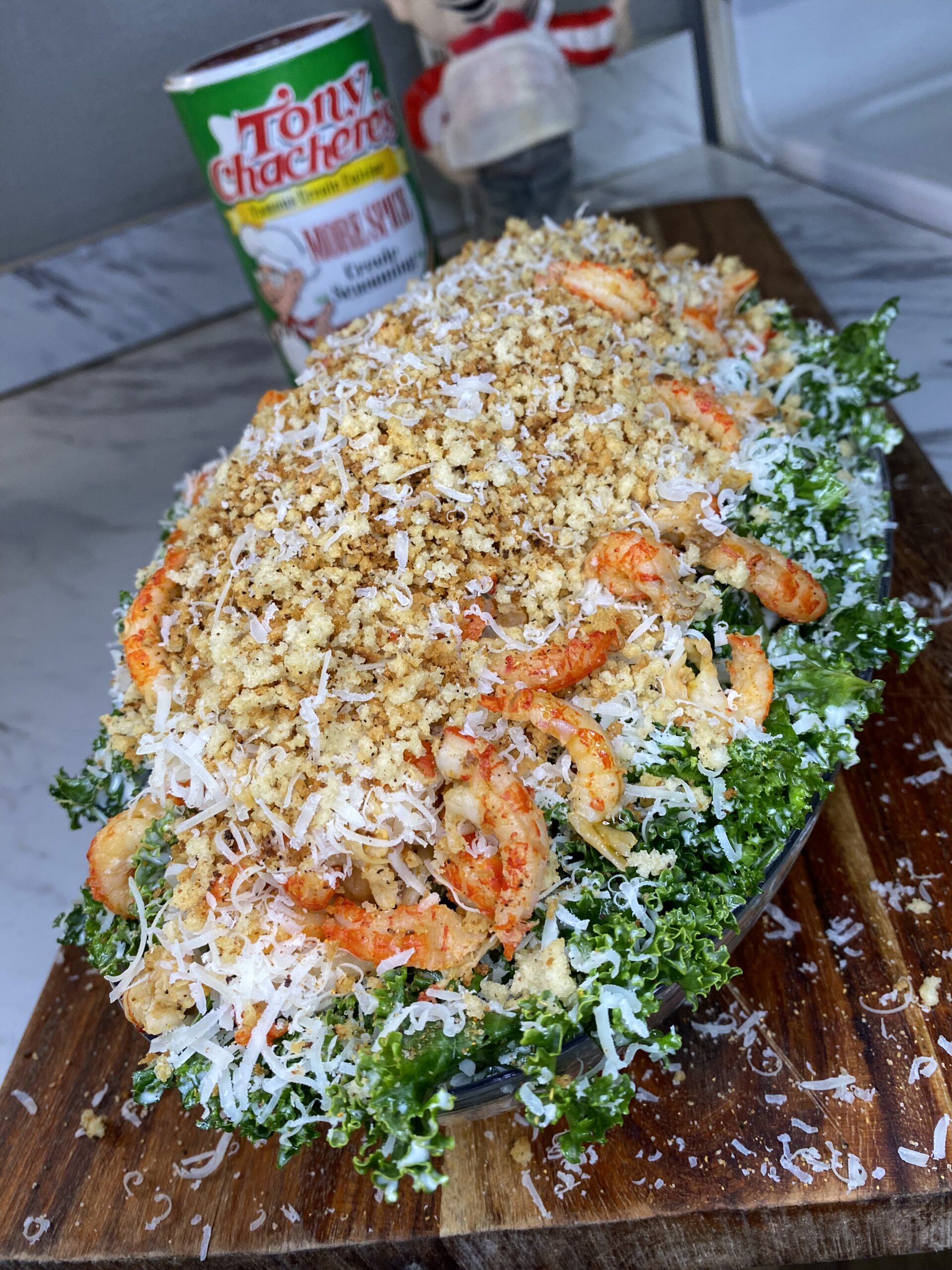 Crawfish Caesar Salad