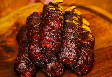 Bacon Wrapped Party Ribs
