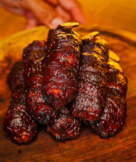 Bacon Wrapped Party Ribs