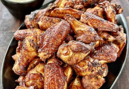 Smoked & Grilled Chicken Wings