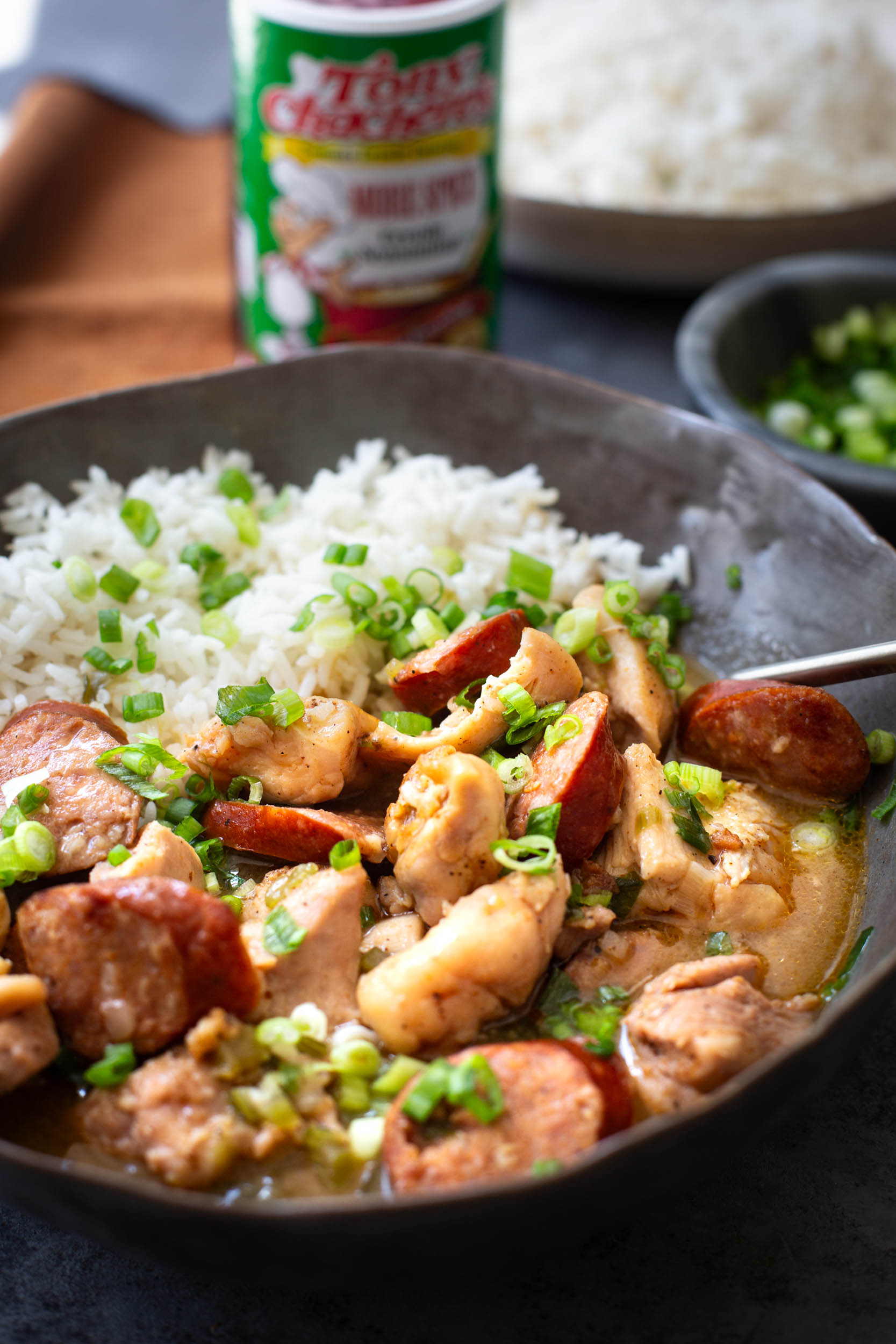 Chicken and Andouille Sausage Stew