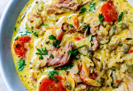 Smoked Turkey & Wild Rice Soup