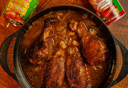 Smoked Braised Turkey Wings