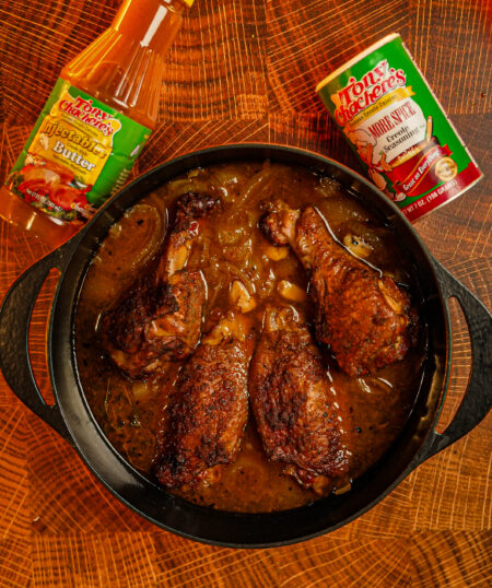 Smoked Braised Turkey Wings