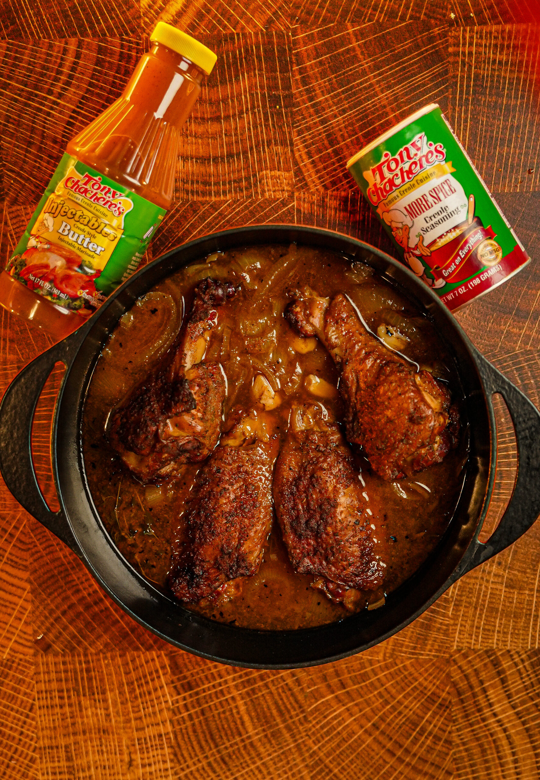 Smoked Braised Turkey Wings