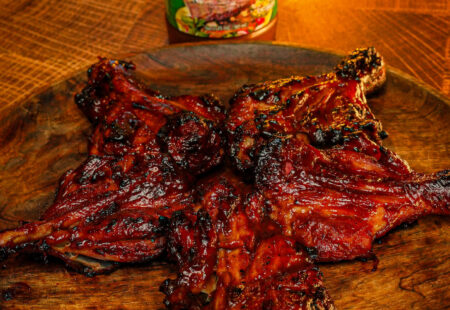 Butterflied BBQ Chicken Drumsticks