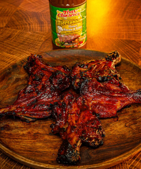 Butterflied BBQ Chicken Drumsticks