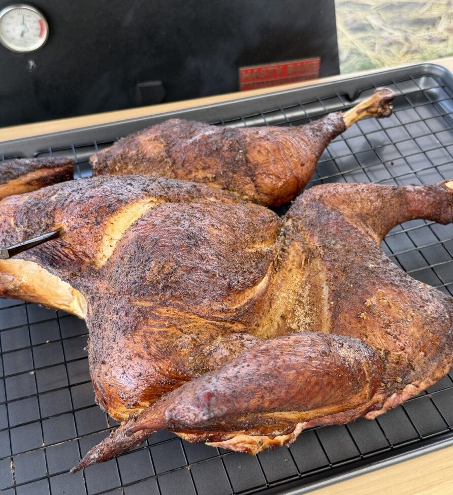 Spatchcock Smoked Turkey