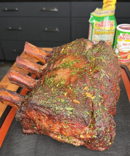 Garlic Herb Prime Rib