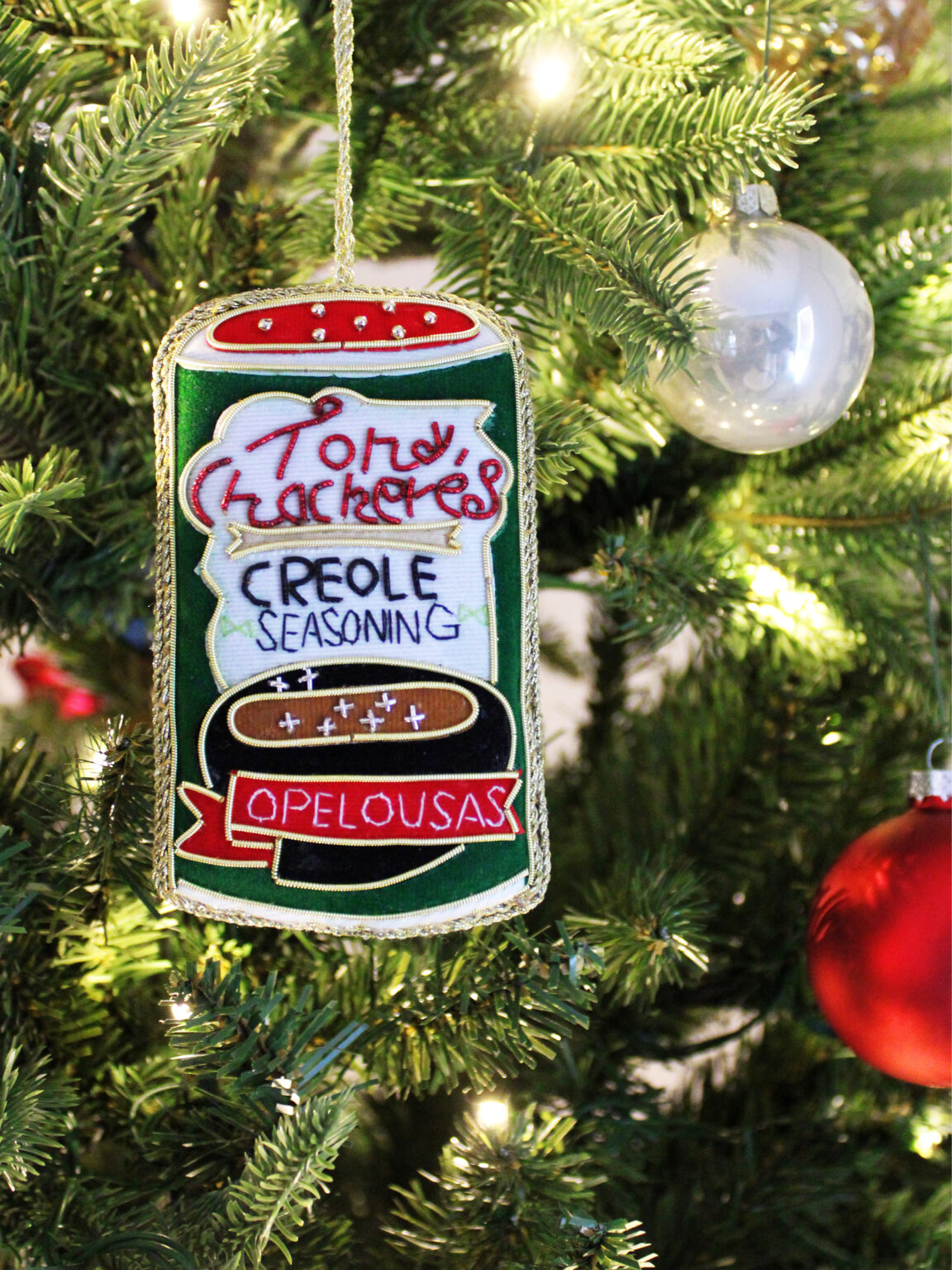 Tony Chachere's Christmas Ornament