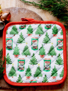Tony Chachere's Christmas tree pot holder