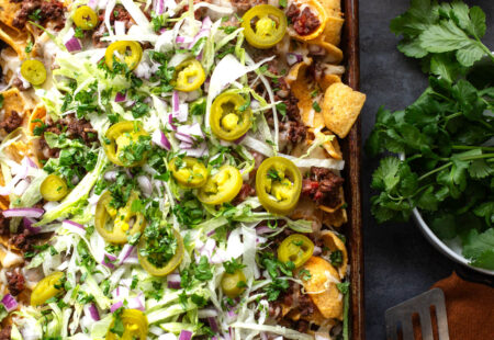 Sheet Pan Walking Tacos