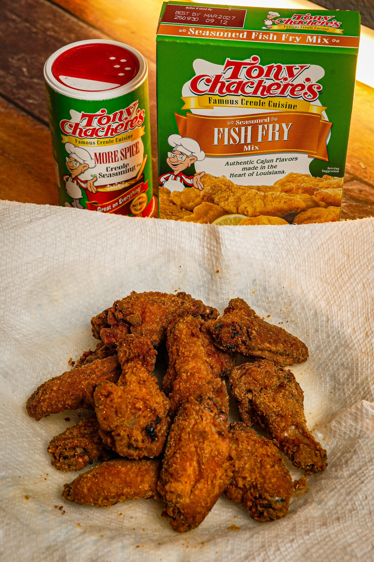 Fish Fried Chicken Wings